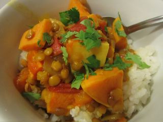 Sweet Potato Lentil Stew