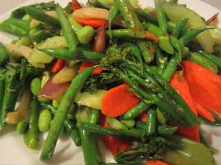 Weeknight stir-fry veggies