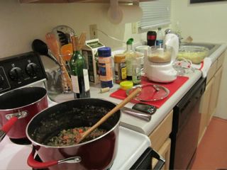 This is me having fun in the kitchen